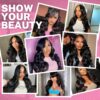 Human Hair Bundle Extensions Body Wave Natural Color