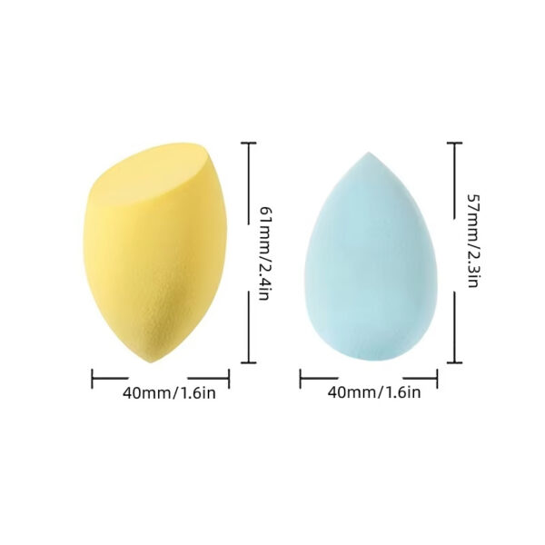 Esponja de maquillaje, esponja cosmética, esponja para base de maquillaje y polvos, herramienta de belleza, accesorios de maquillaje
