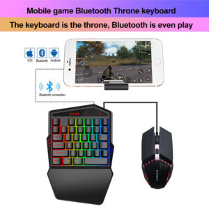 Teclado para una sola mano