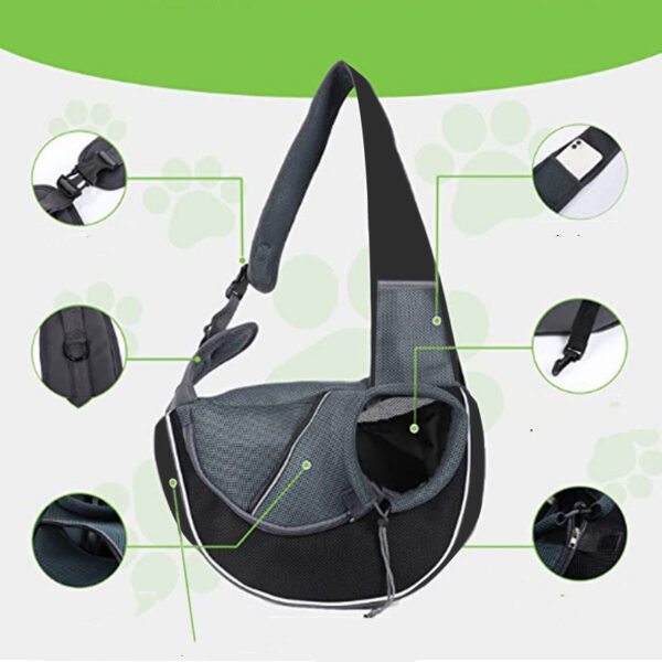 8650d135-975e-421c-8511-d607c2b21f3f.jpg Bolso para transportar mascotas, bolso bandolera portátil para mujer, ideal para perros, gatos y otros productos para mascotas.