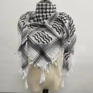 Bufanda palestina de jacquard para hombre, de fabricación transfronteriza.