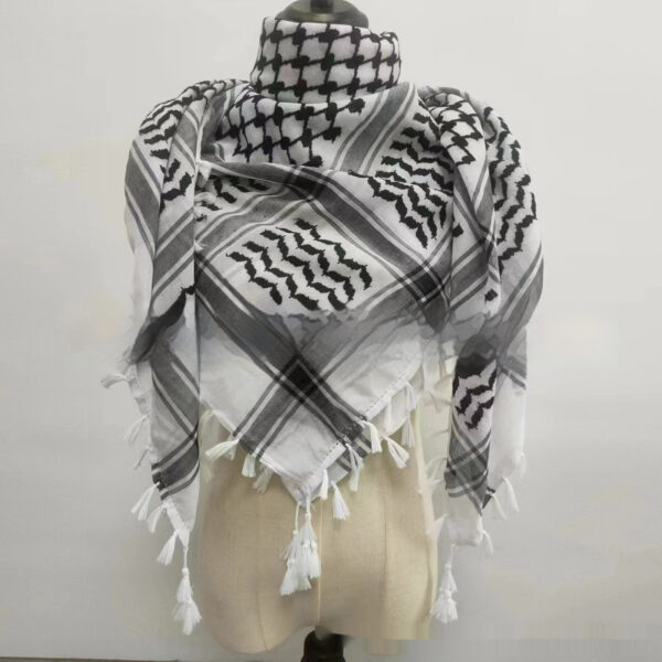 Bufanda palestina de jacquard para hombre, de fabricación transfronteriza.