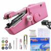 Juego de mini máquina de coser portátil