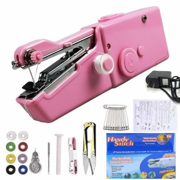 Juego de mini máquina de coser portátil