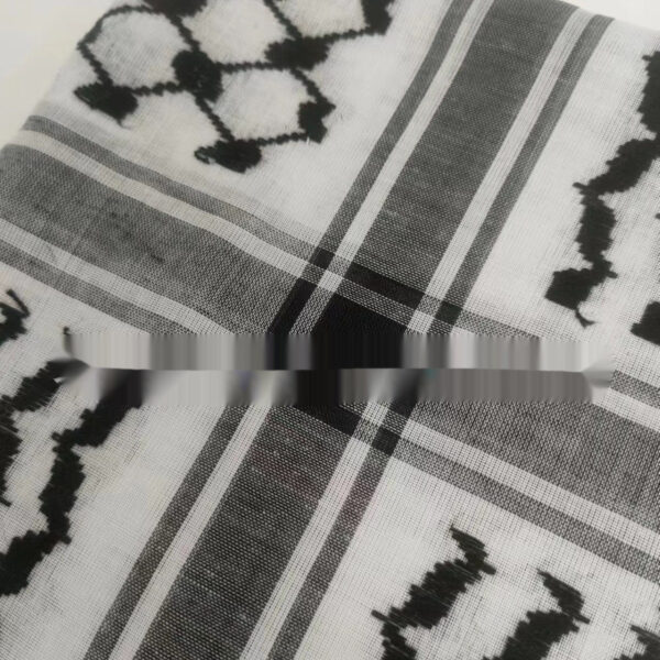 Bufanda palestina de jacquard para hombre, de fabricación transfronteriza.